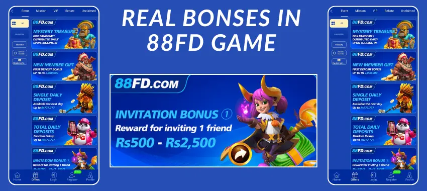 88FD Bonuses